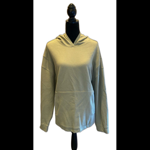 All in Motion Hoodie Jacket Pullover Textured Unisex  Size XL Sage Green - Picture 1 of 11